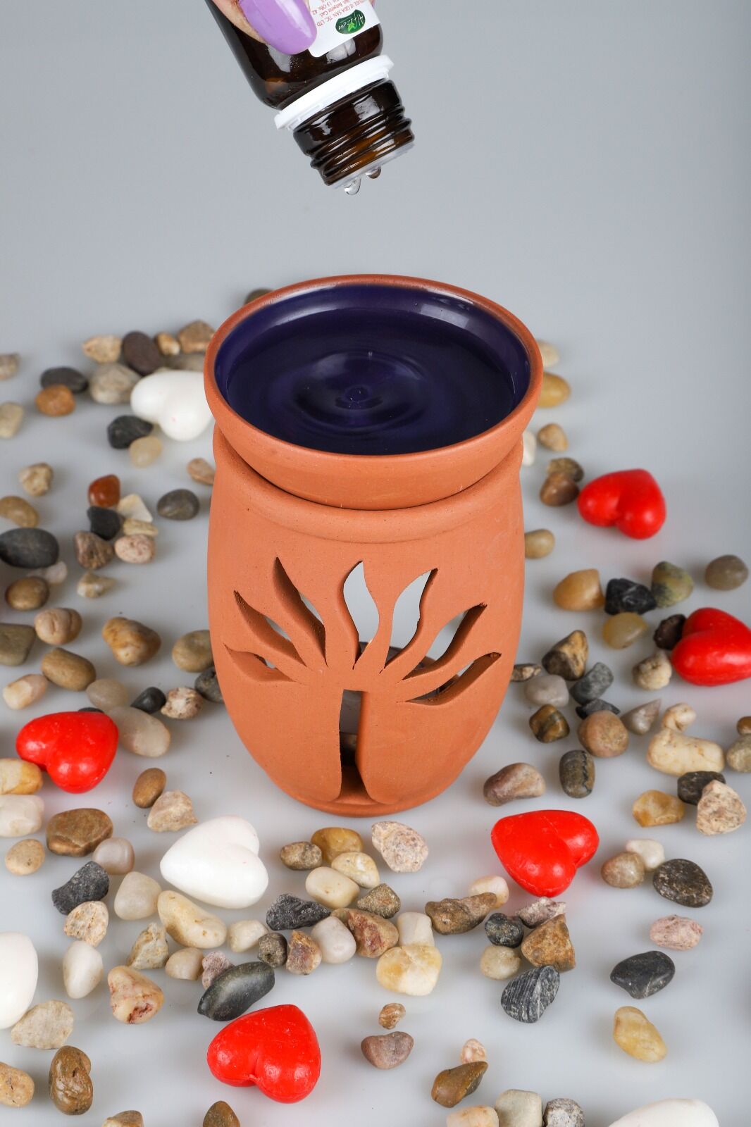 Hayat Ağacı El Yapımı Çömlek Buhurdanlık Tütsülük - Lisinya