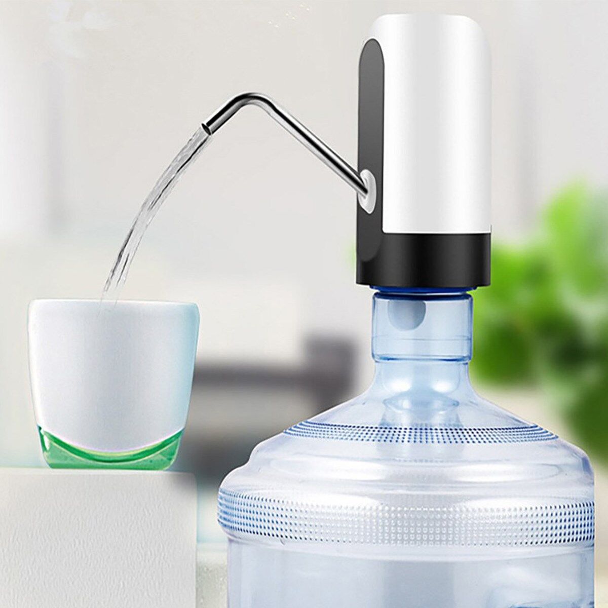 Usb ile Şarj Edilebilir Otomatik Damacana Su Pompası - Lisinya Usb ile Şarj Edilebilir Otomatik Damacana Su Pompası - Lisinya