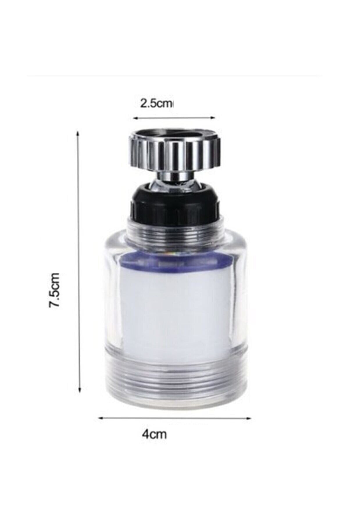 Kireç Önleyici Filtreli Su Tasarruflu Hareketli Musluk Başlığı - Lisinya