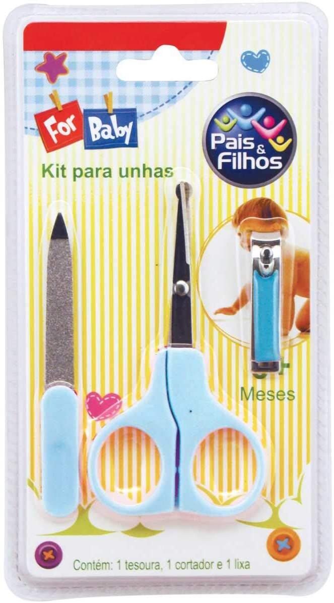 Bebek Tırnak Bakım Seti - Mavi - Lisinya