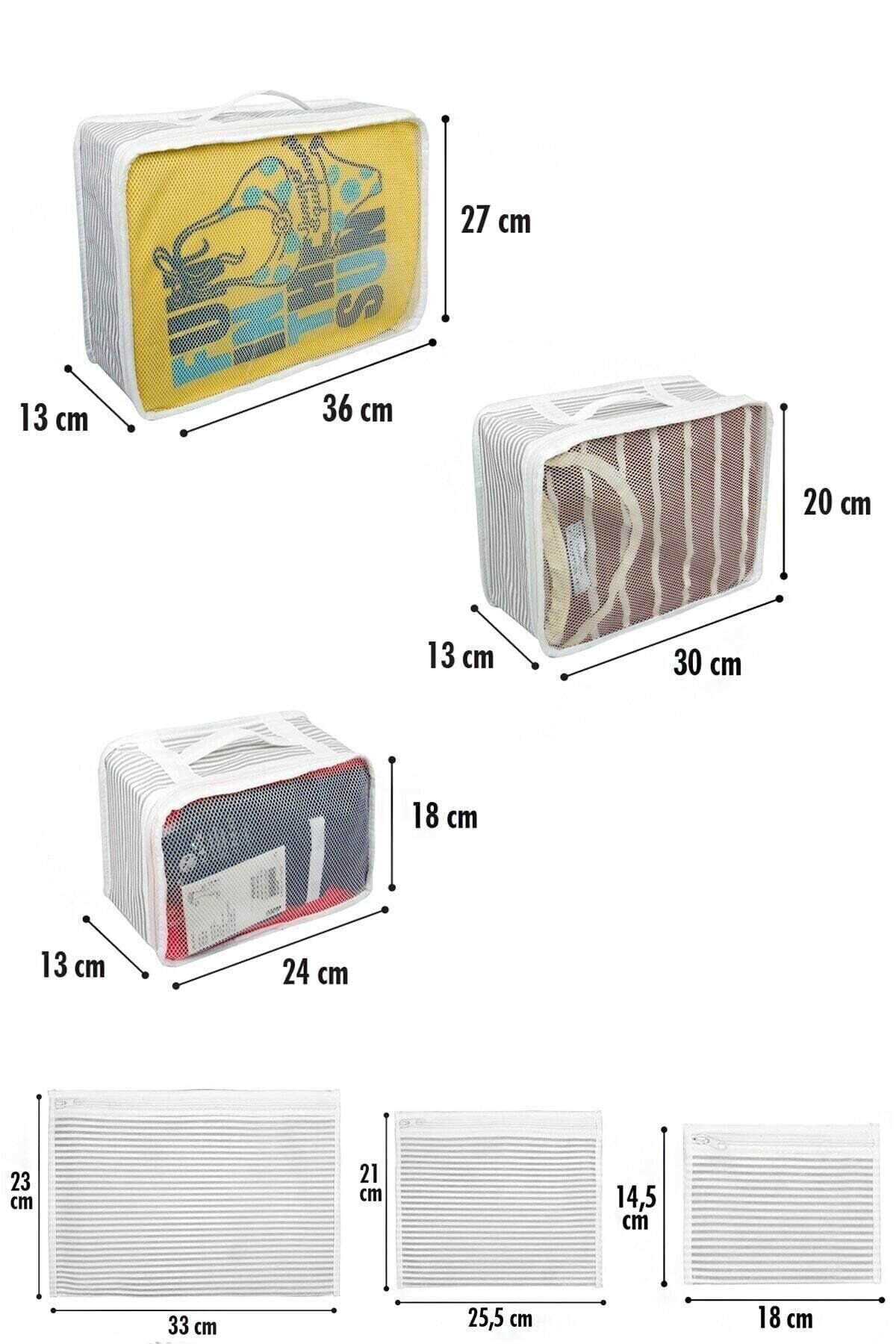 Anne Bebek Hastane Çantası Düzenleyici Organizer 6 Parça - Lisinya