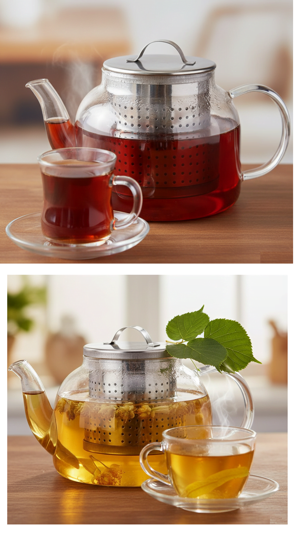 Çay Süzgeci Büyük Boy Paslanmaz Çelik Demlik İçi Çay Süzgeci Geniş Hacimli ve Dayanıklı - Lisinya