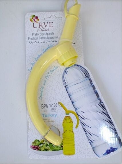 Pet Şişe Aparatı - Yağdanlık - Suluk - Sürahi - Lisinya
