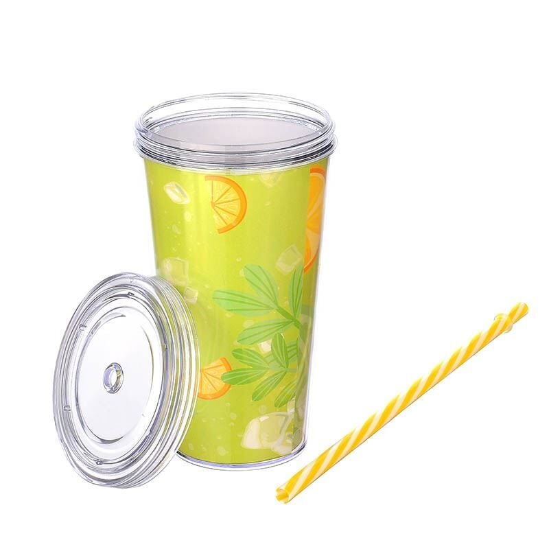 Cool Lime Bardağı - Limeshake Bardak 600 ML - Lisinya