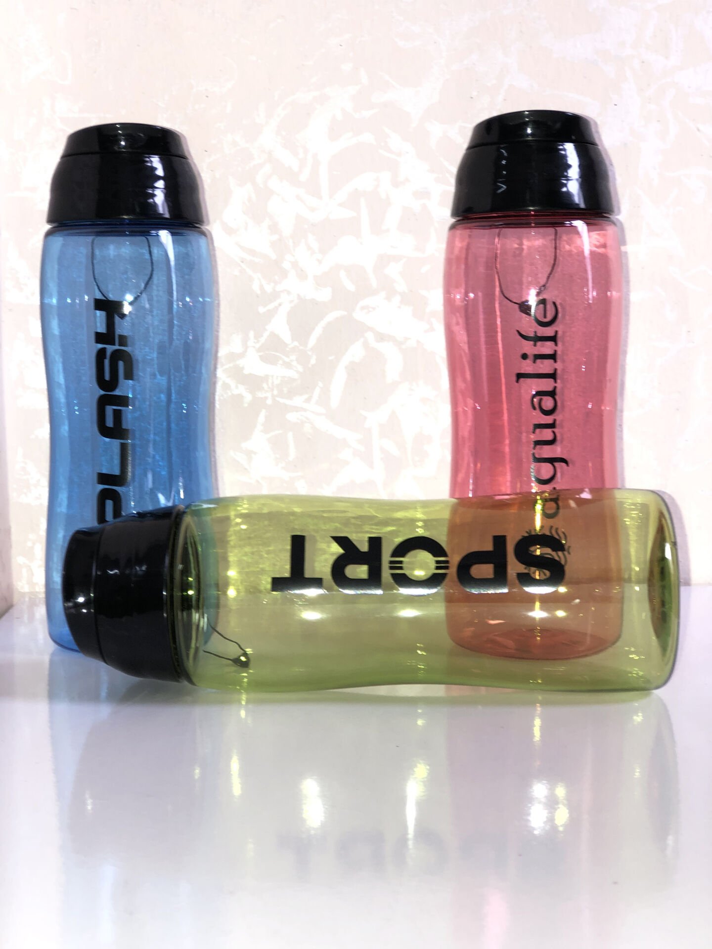 Aqua Fresh Suluk Matara Şişe 750 ML - Kırmızı - Lisinya