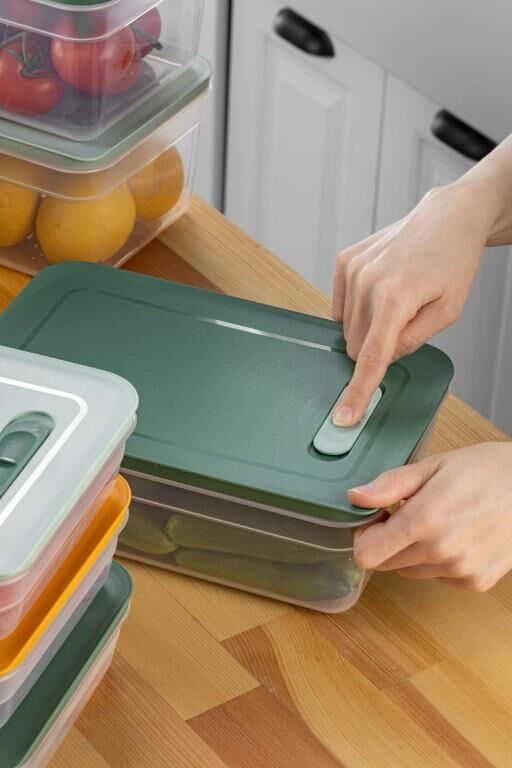 Tupper Model - Vakumlu - Mikrodalga Buzluk Saklama Kabı 3,8LT - Lisinya