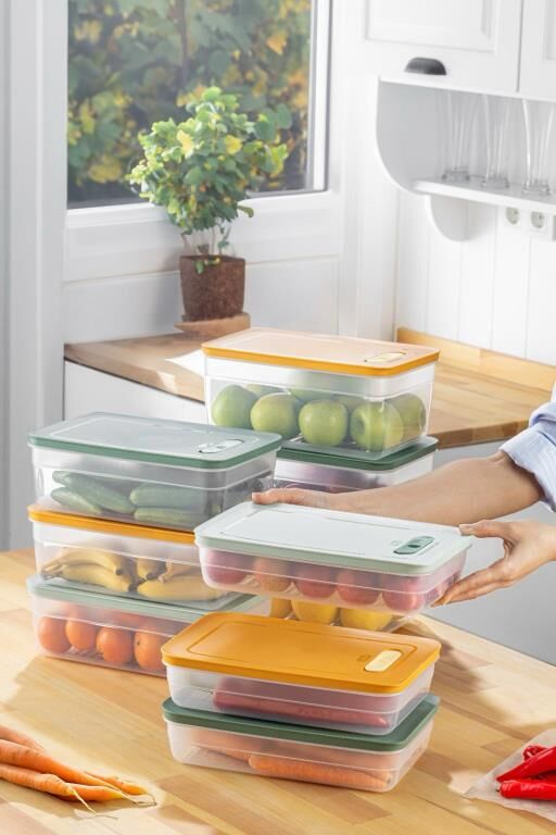 Tupper Model - Vakumlu - Mikrodalga Buzluk Saklama Kabı 5LT - Lisinya Tupper Model - Vakumlu - Mikrodalga Buzluk Saklama Kabı 5LT - Lisinya