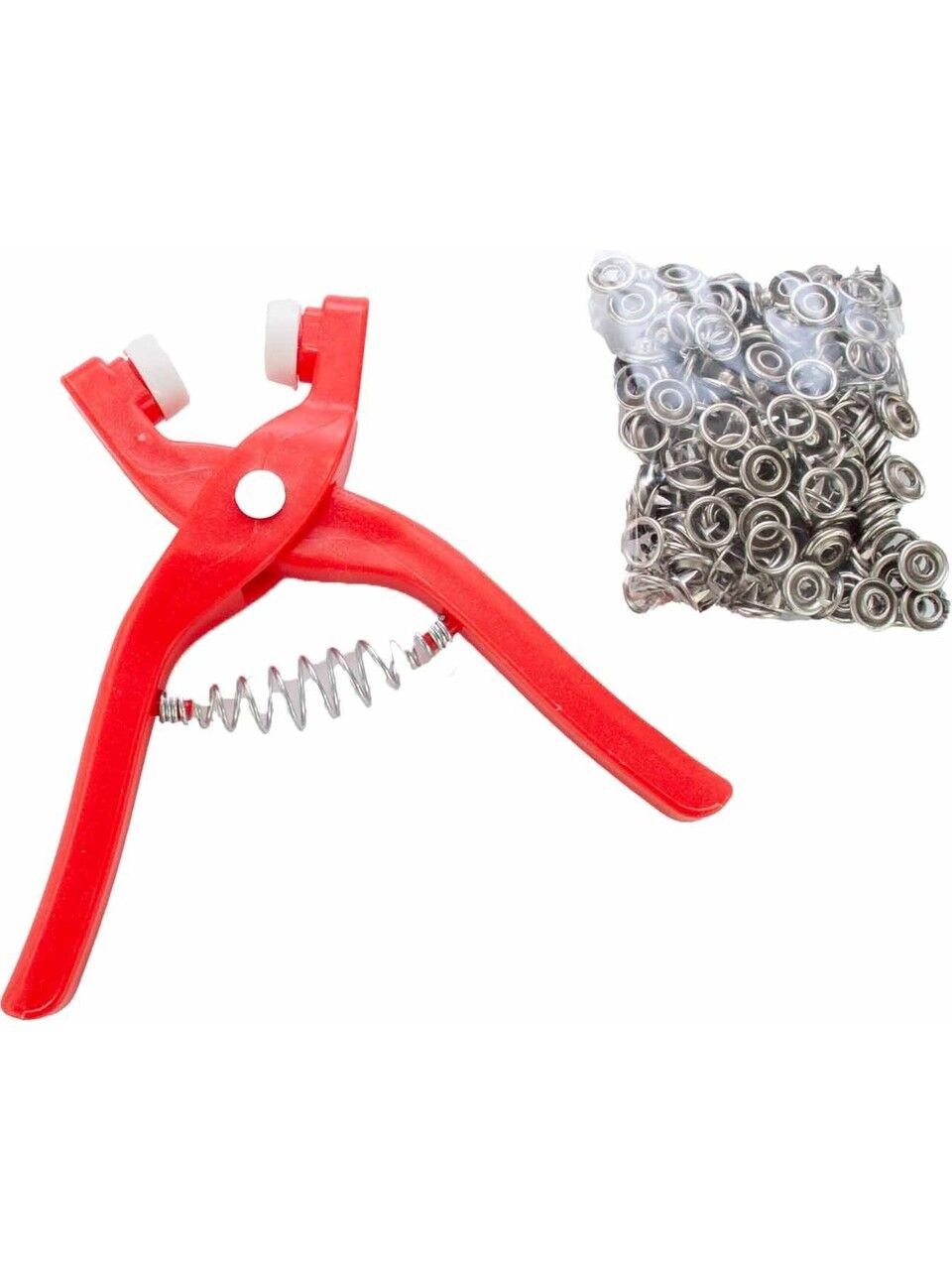 Yuvarlak Halkalı Kuş Gözü Pensesi 9.5 Mm - Bebek Elbise Çıtçıt Montaj Seti - Lisinya