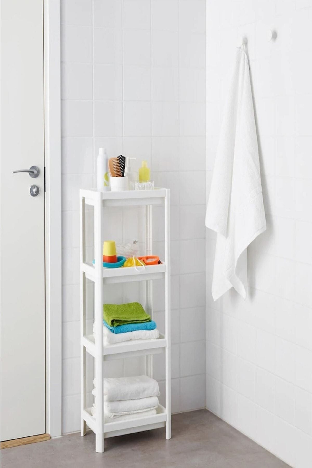 Shelf 3 Katlı  Raf Ünitesi -  Mutfak - Banyo  Depolama Rafı - Lisinya