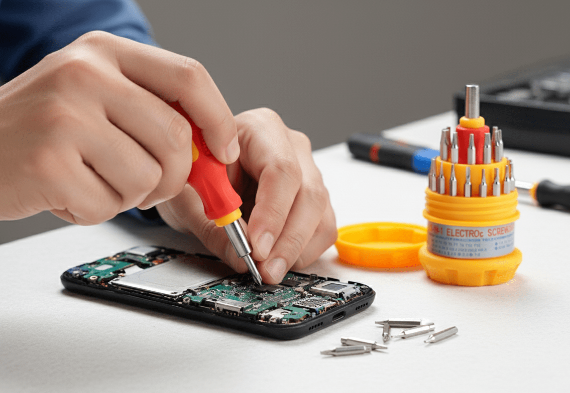 31 Parça Saatçi ve Telefoncu Onarım Tornavida Seti Hassas Tornavida Seti - Lisinya