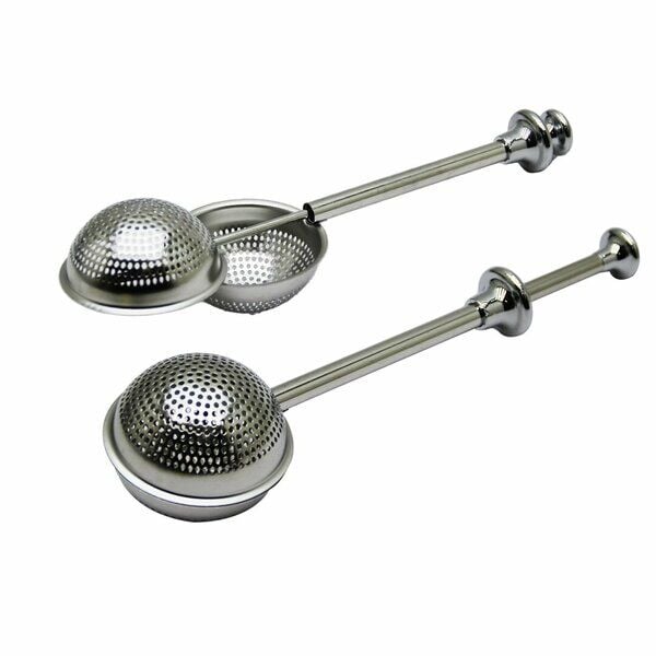 Paslanmaz Çelik Çay Süzgeci Çay Kaşığı Demlik Topu Bitki Çayı Filtresi - Lisinya