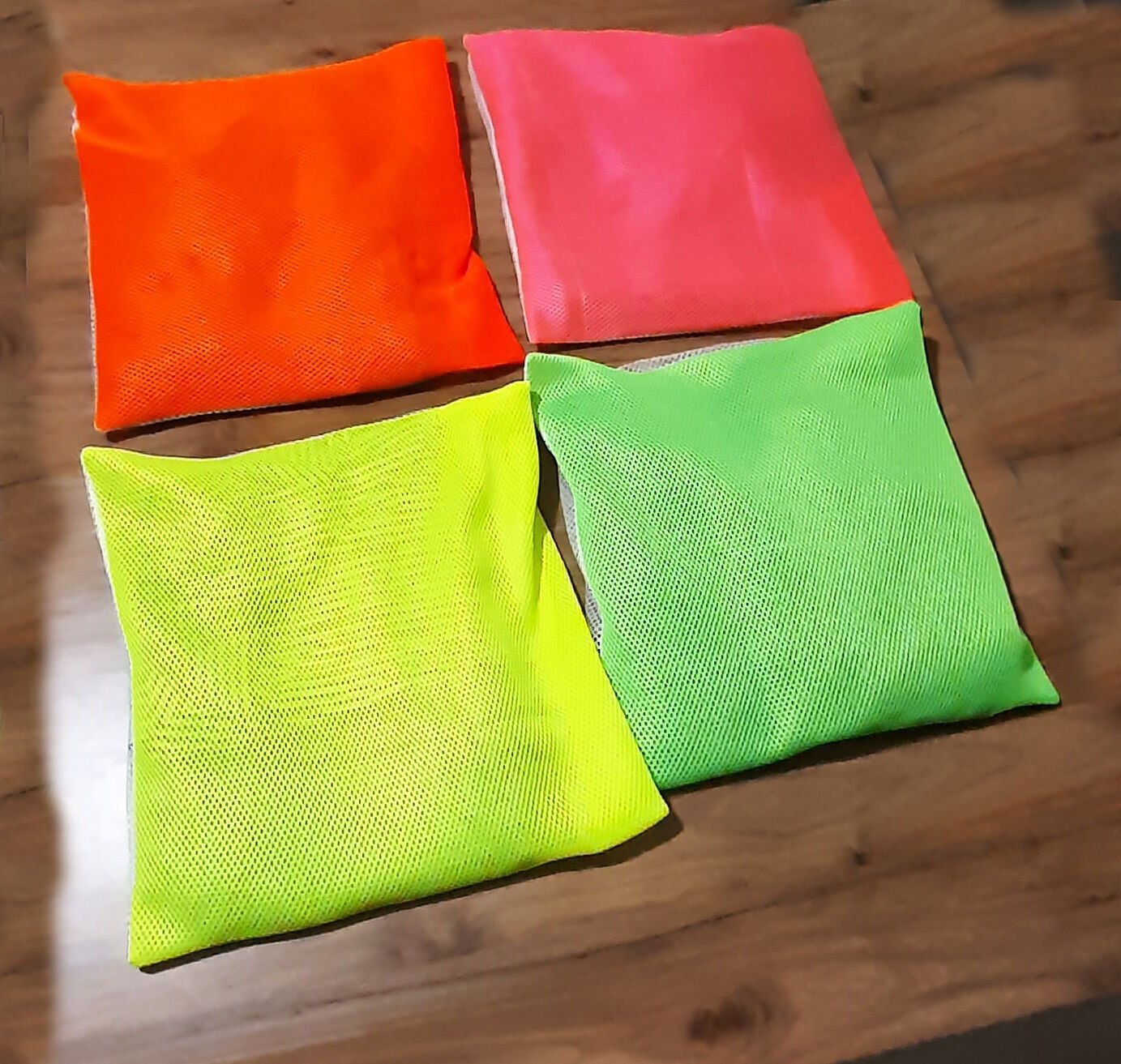 4 Adet 4 Renk Bavul İçi Düzenleyici - Fermuarlı Valiz Organizeri - Lisinya