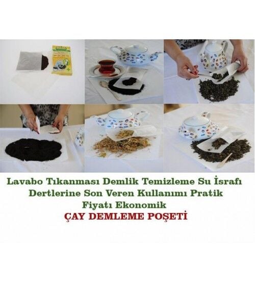 Ev Tipi Çay Demleme Poşeti 25Li Paket - Lisinya