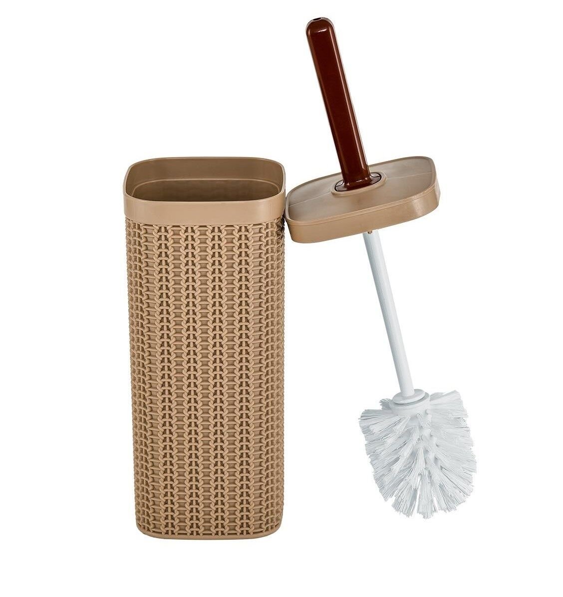 Rattan Wc Klozet Temizleme Fırçası - Antrasit - Lisinya