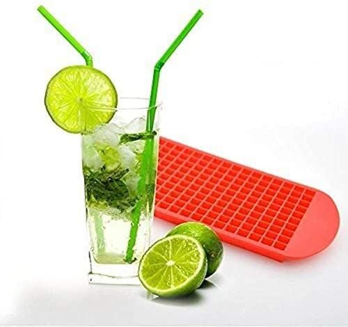 160 Bölmeli Mini Küp Silikon Buz Kalıbı Buzluk - Lisinya