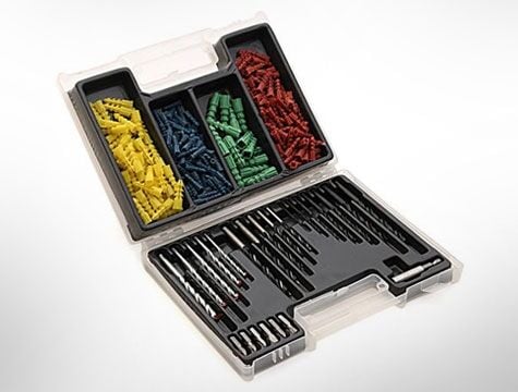300 Parça Dübel ve Matkap Ucu Seti - Lisinya