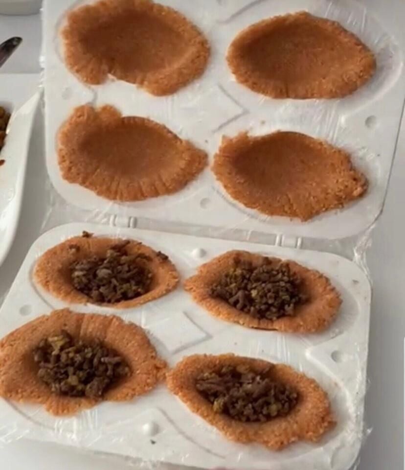 Pratik İçli Köfte - Dolgulu Kurabiye Yapma Aparatı 3 Parça - Lisinya