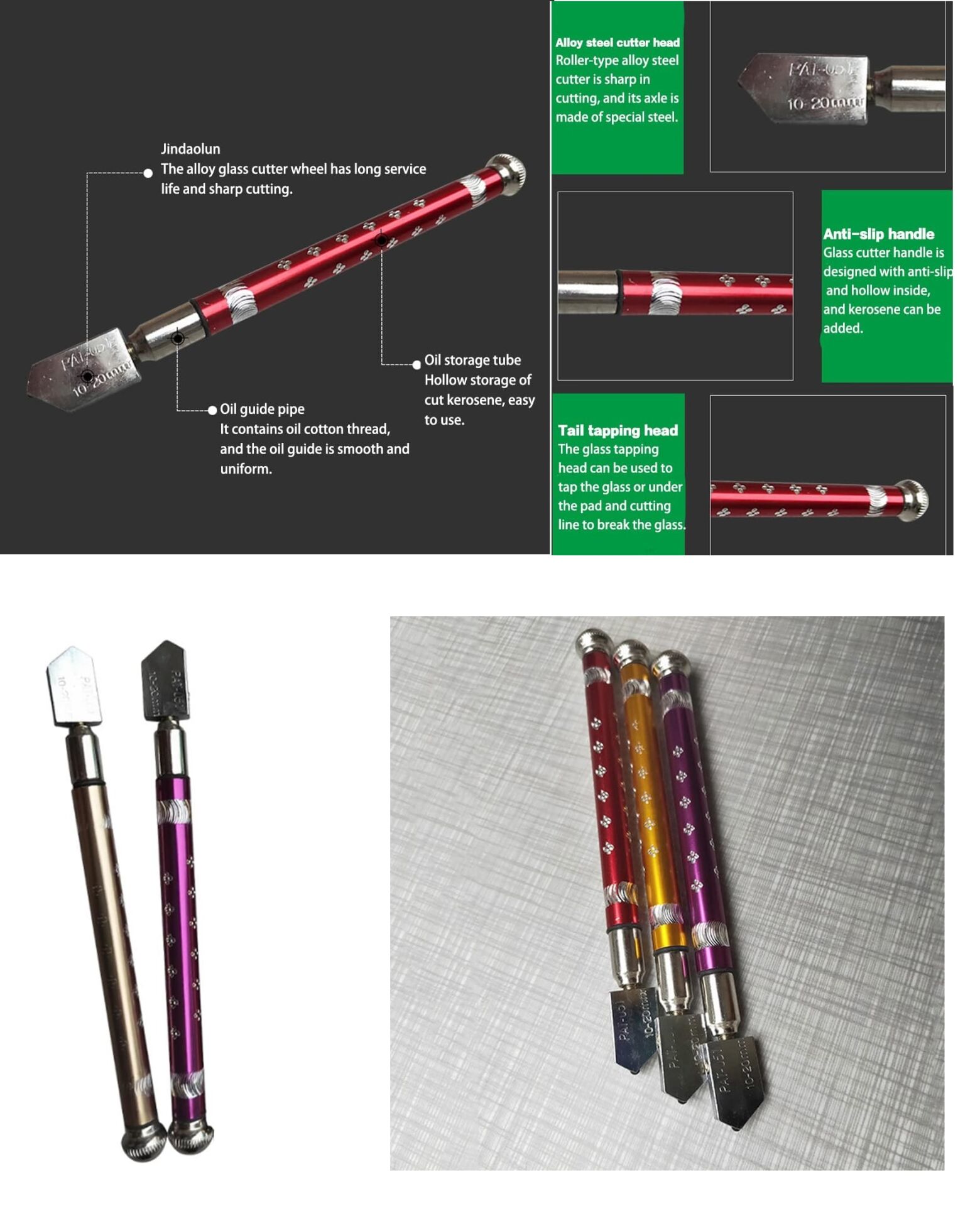 Cam Kesme Elması Topuzlu - Lisinya Cam Kesme Elması Topuzlu - Lisinya
