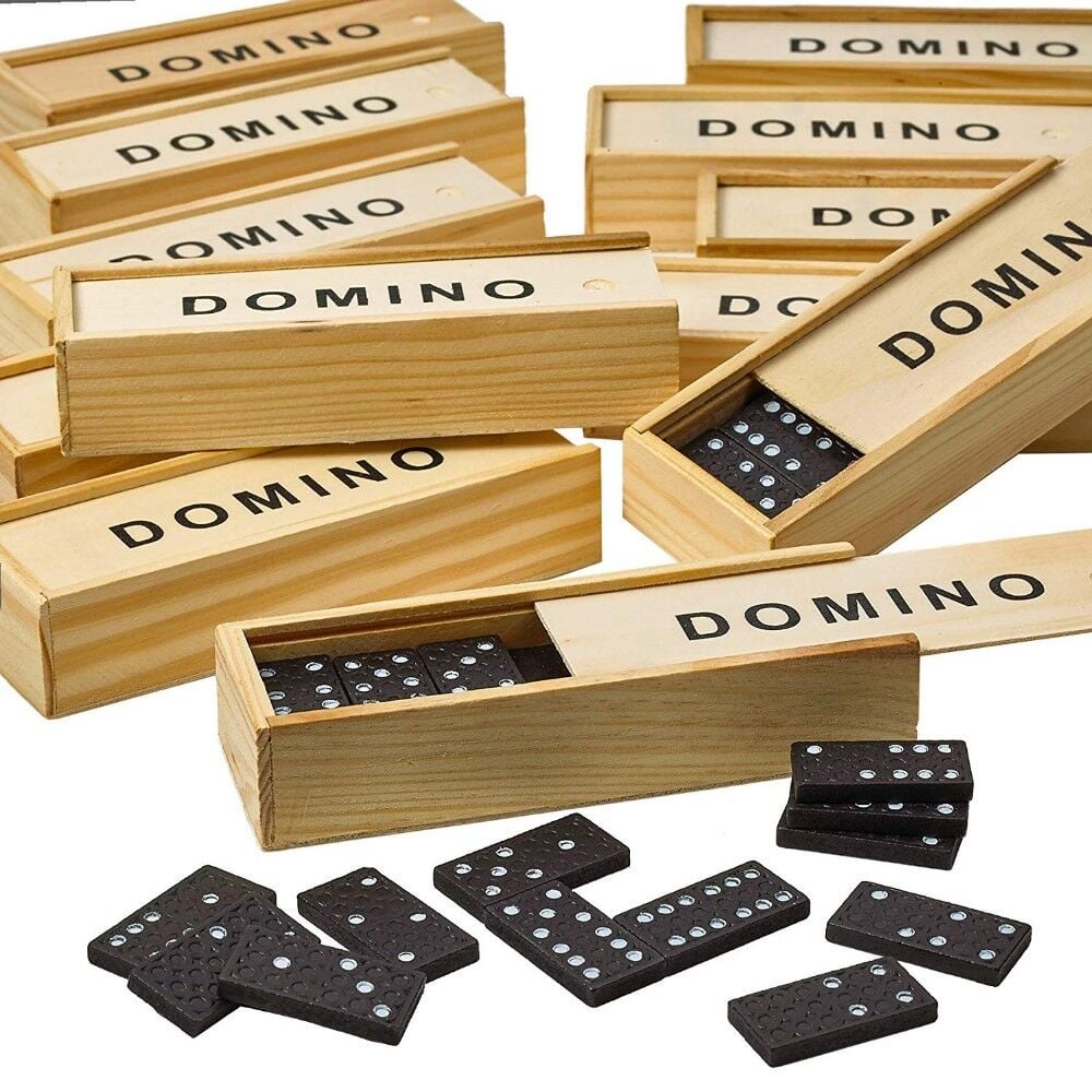 Ahşap Domino Seti - Lisinya Ahşap Domino Seti - Lisinya