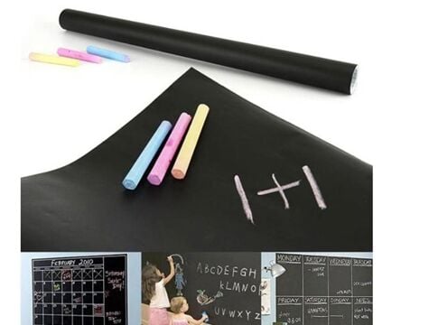 Yapışkanlı Kara Tahta-Yazı Tahtası: Sticker Blackboard - Lisinya