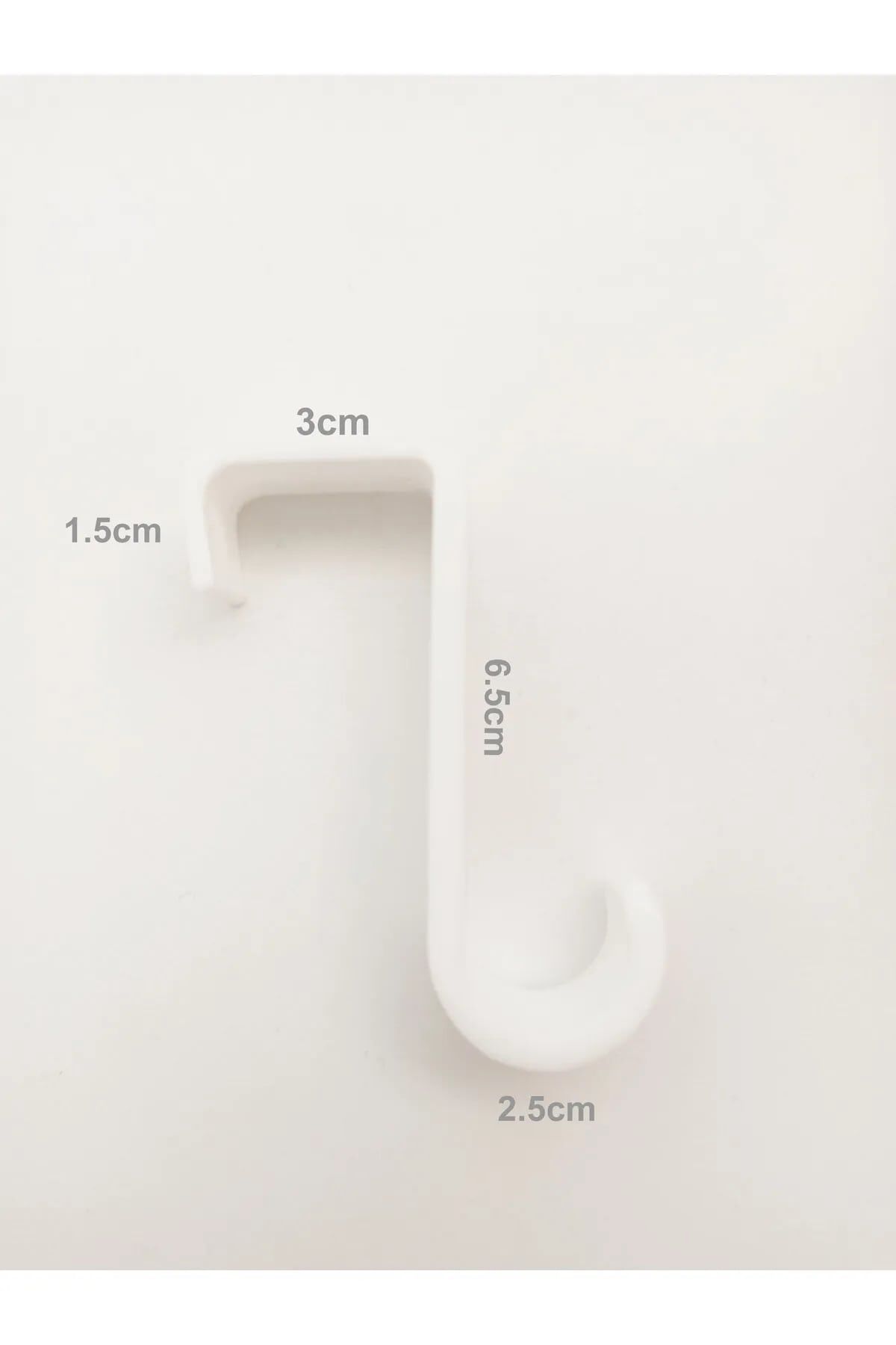 7 Adet Çekmece Dolap Kapağı Mutfak Banyo Askısı Plastik Çok Amaçlı Askı Seti - Lisinya