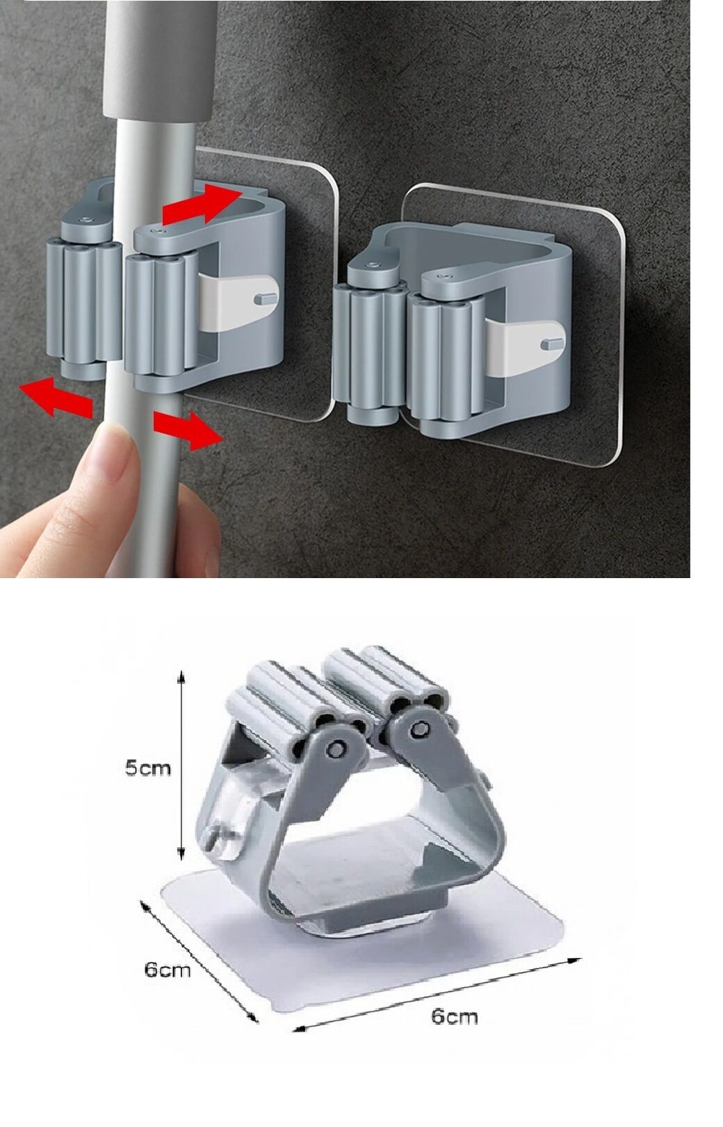 4 Lü Kelebek Yapışkanlı Mop Fırça Çekpas Sap Tutucu Organizer Banyo Düzenleyici - Lisinya 4 Lü Kelebek Yapışkanlı Mop Fırça Çekpas Sap Tutucu Organizer Banyo Düzenleyici - Lisinya