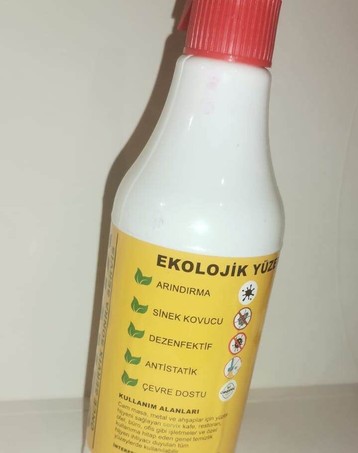 Dezenfektif - Sinek Kovucu -  Arındırıcı Ekolojik Yüzey Temizleyici - Lisinya