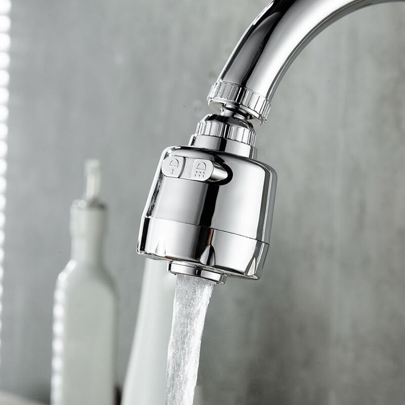 3 Fonksiyonlu  Krom Oynar  Musluk Başlığı - Lisinya