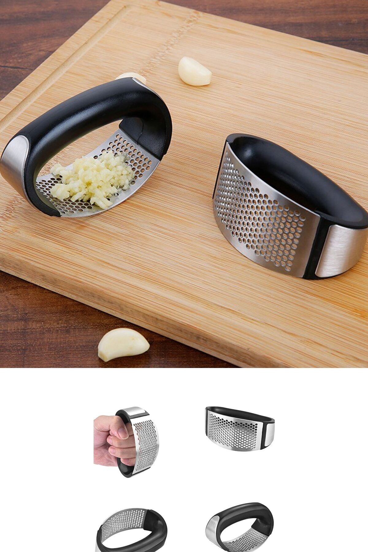 Yeni Sarımsak Ezici Paslanmaz Çelik Garlic Press - Lisinya Yeni Sarımsak Ezici Paslanmaz Çelik Garlic Press - Lisinya