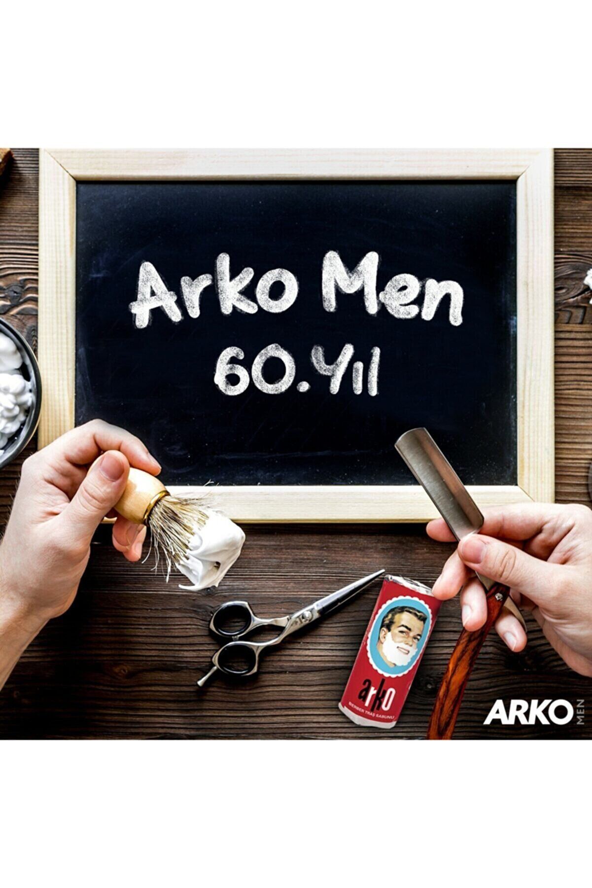 Arko 12'li Tıraş Sabunu 12X75 gr - Lisinya Arko 12'li Tıraş Sabunu 12X75 gr - Lisinya