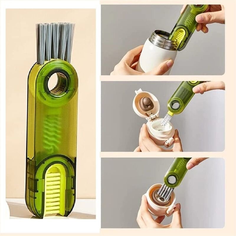 3 Fonksiyonlu Çok Amaçlı Temizlik Fırçası Mutfak-Banyo-Araç- Klavye -Pencere Oluk Temizlik Fırçası - Lisinya 3 Fonksiyonlu Çok Amaçlı Temizlik Fırçası Mutfak-Banyo-Araç- Klavye -Pencere Oluk Temizlik Fırçası - Lisinya