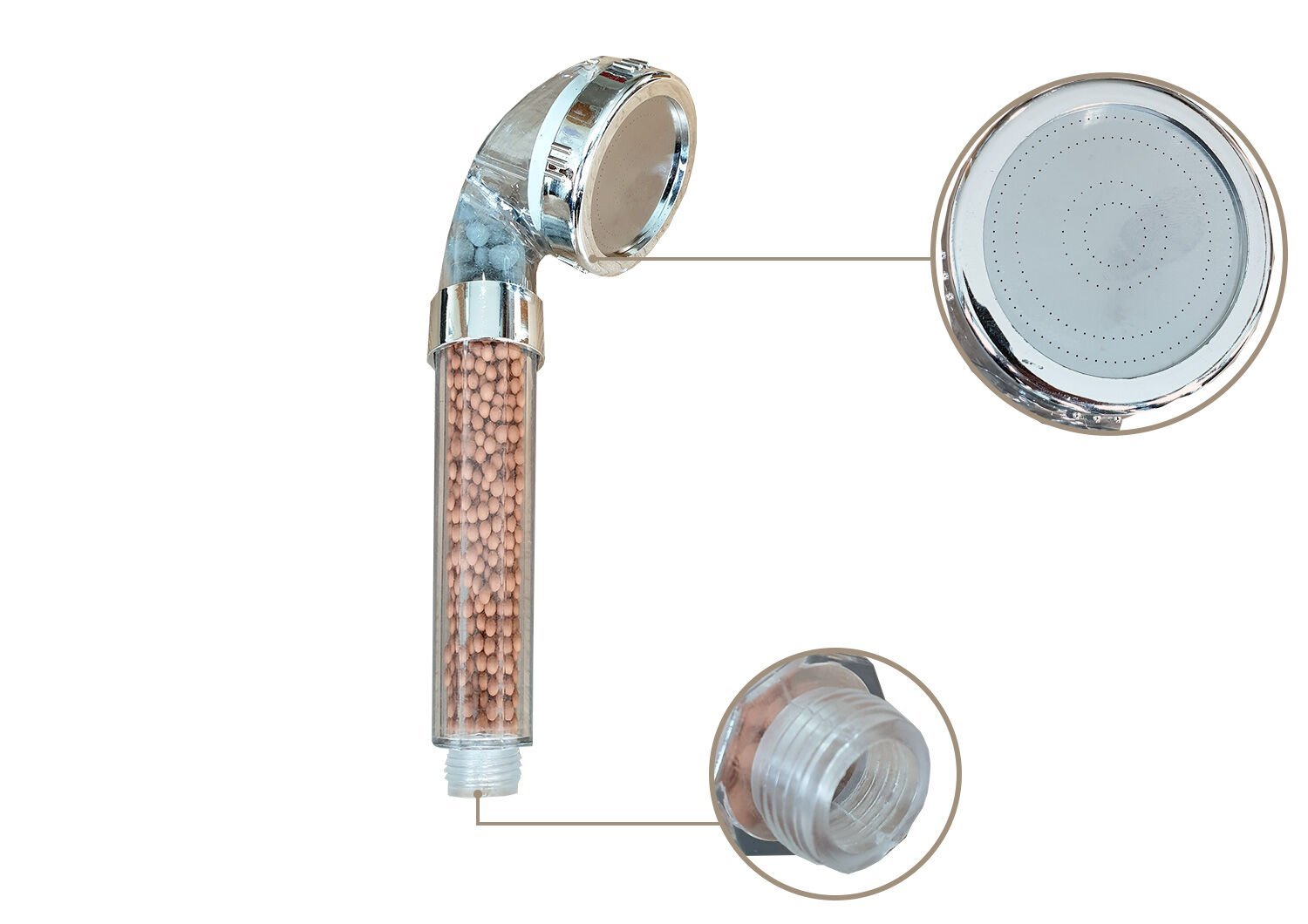 Su Arıtmalı Duş Başlığı Tasarruflu Kokulu Banyo Duş Başlığı - Lisinya Su Arıtmalı Duş Başlığı Tasarruflu Kokulu Banyo Duş Başlığı - Lisinya