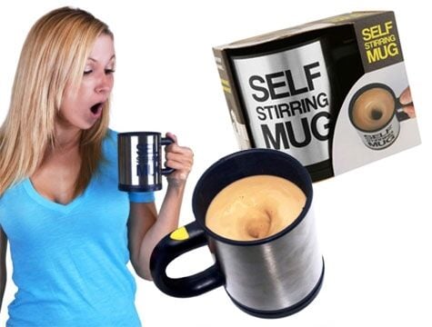 Kendi Kendini Karıştıran Termos Kupa - Lisinya