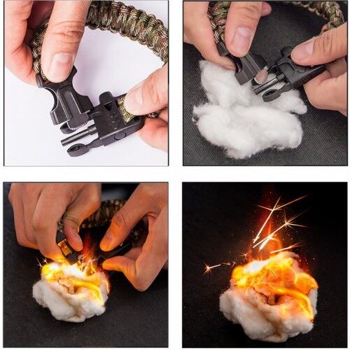 Survival Bileklik - SOS Multi Fonksiyonlu Hayatta Kalma Bilekliği - Lisinya