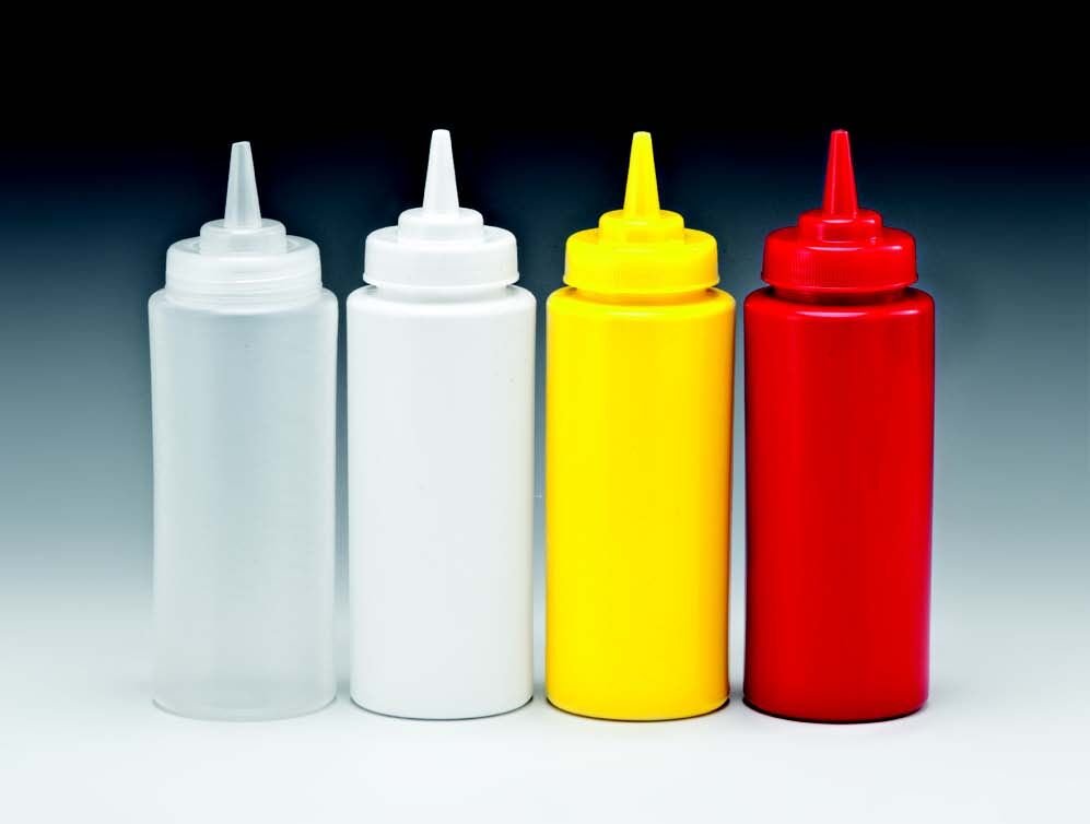 Mayonez Sos Şişesi - 1000ML Dev Boy Sarı - Lisinya