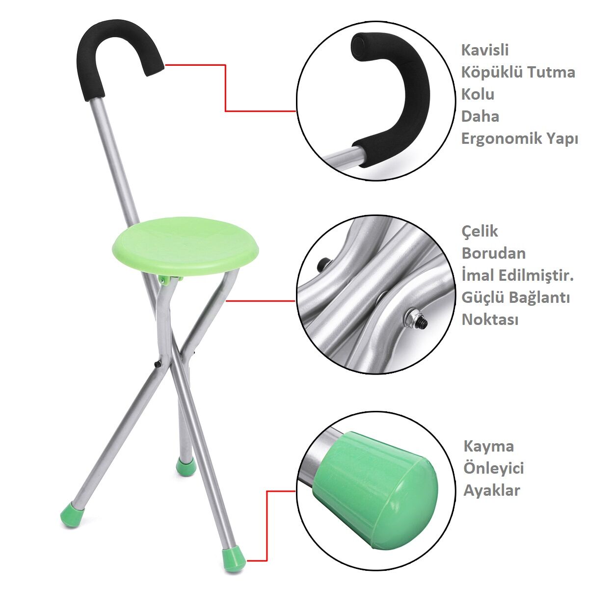 Baston Sandalye - Lisinya