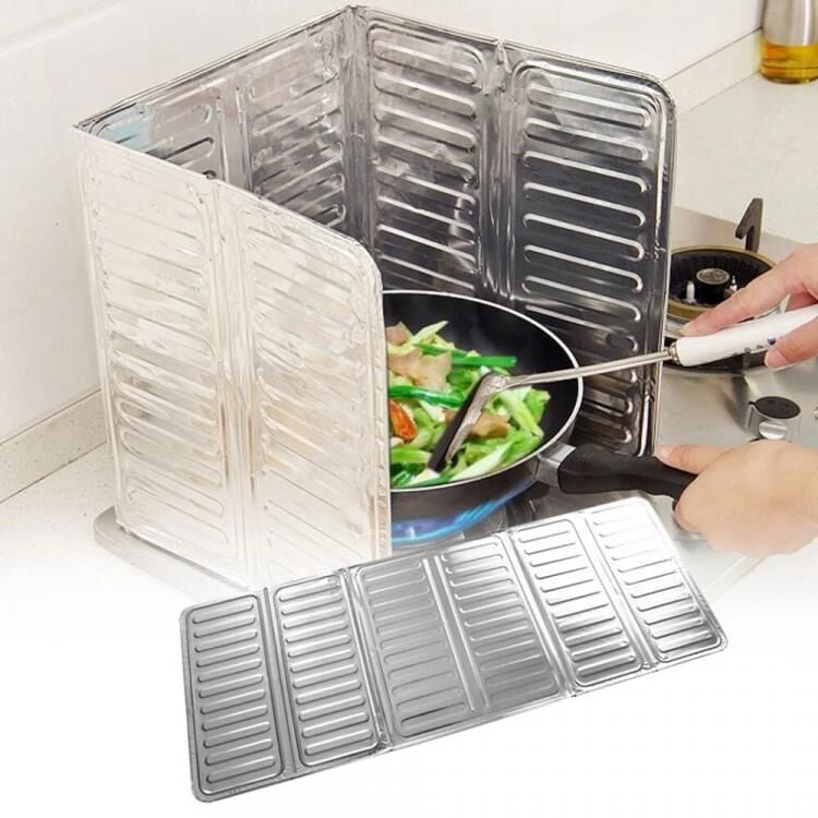 Ocak Yağ Sıçrama Koruyucu Katlanır Alüminyum Levha -Kolay Silinir Piknik Tüpü Rüzgar Önleyici Panel - Lisinya Ocak Yağ Sıçrama Koruyucu Katlanır Alüminyum Levha -Kolay Silinir Piknik Tüpü Rüzgar Önleyici Panel - Lisinya