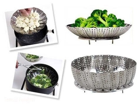 Buharda Pişirme Aparatı Haşlama Sepeti - Lisinya