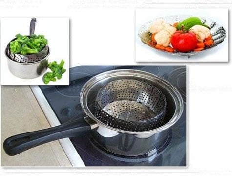 Buharda Pişirme Aparatı Haşlama Sepeti - Lisinya