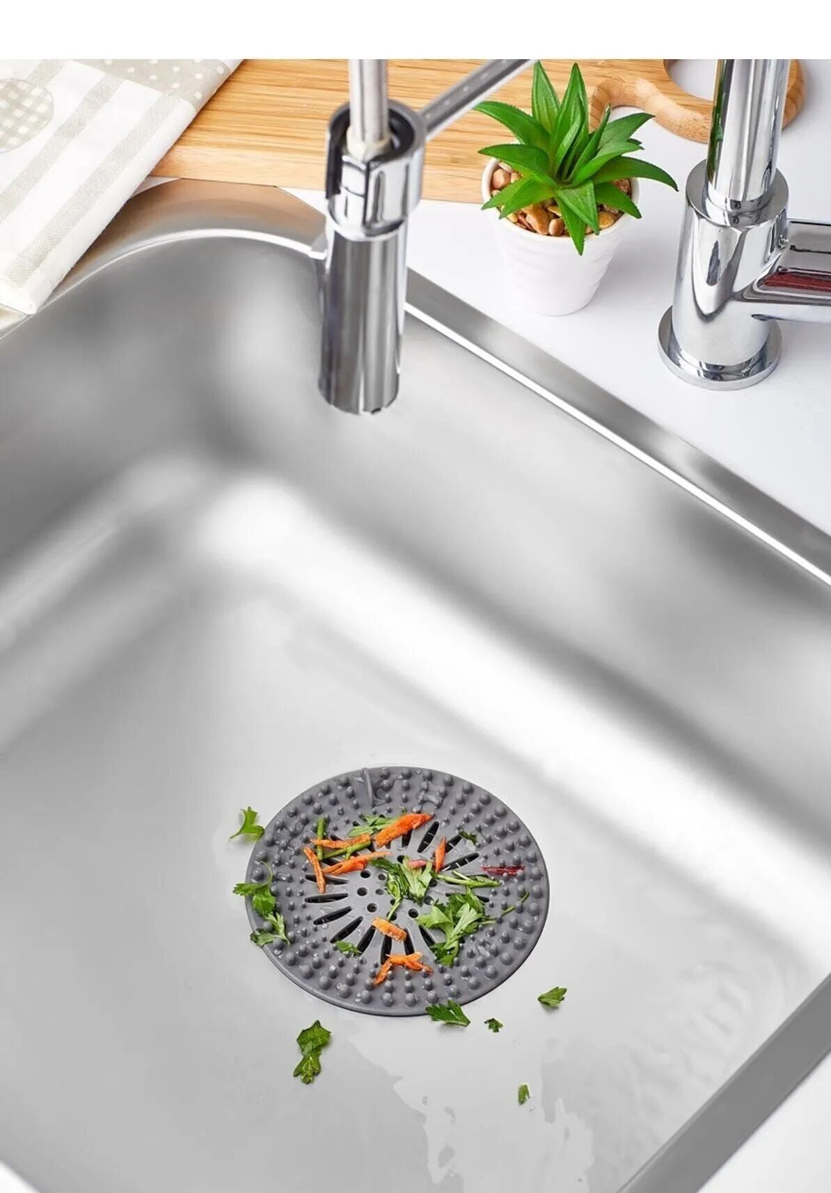 Yuvarlak Süzgeç - Lavabo Süzgeci - Küvet Süzgeci - Lisinya