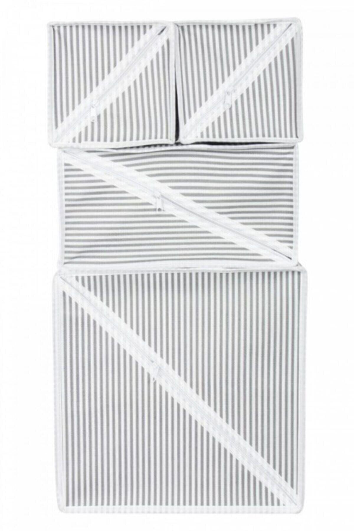 Çekmece Düzenleme Kutu Seti Organizer 4lü Set - Lisinya