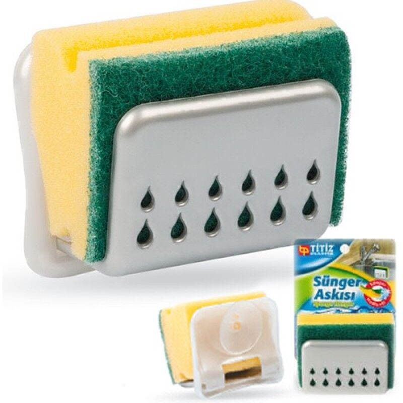 Sünger Askısı Sponge Hanger -BUlaşık Süngeri Askısı - Lisinya Sünger Askısı Sponge Hanger -BUlaşık Süngeri Askısı - Lisinya