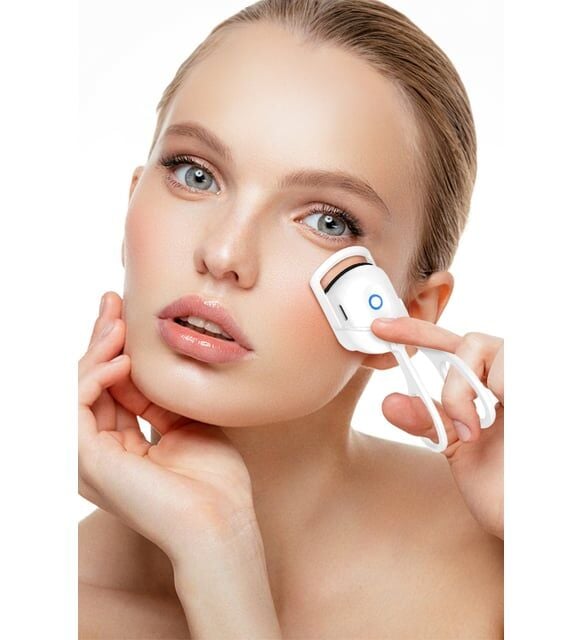 Kirpik Kıvırıcı Isıtıcılı Kirpik Kıvırıcı Sabitler Kıvırır Şekillendirir - Şarjlı - Lisinya