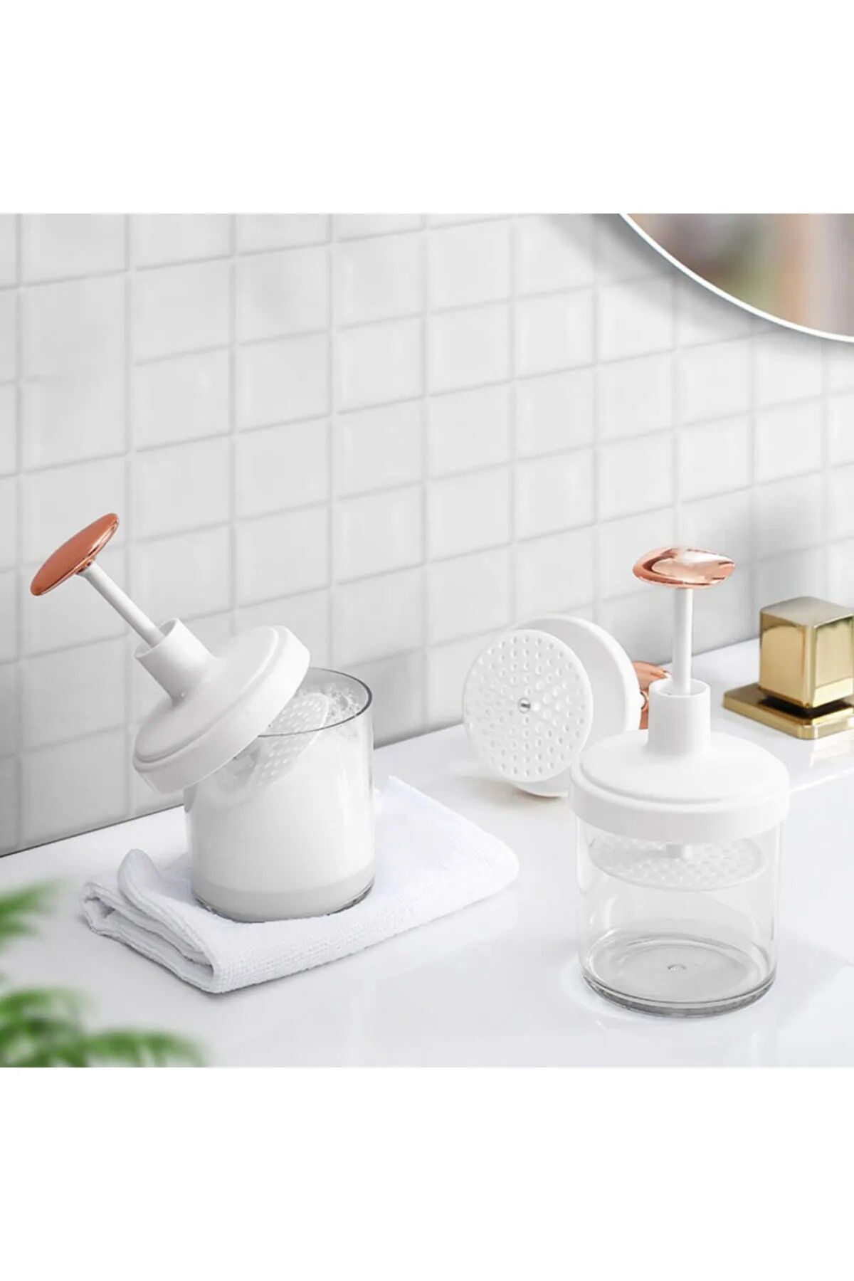 Yüz Yıkama Köpüğü Makinesi-Taşınabilir Krem Köpük Makinesi - Cilt Bakım - Lisinya