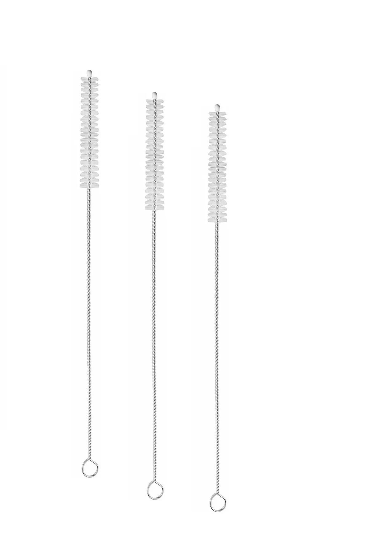 3 Lü Pratik Fırça  Esnek Bükülebilir Klavye Mouse Arası Temizlik Fırçası - Lisinya