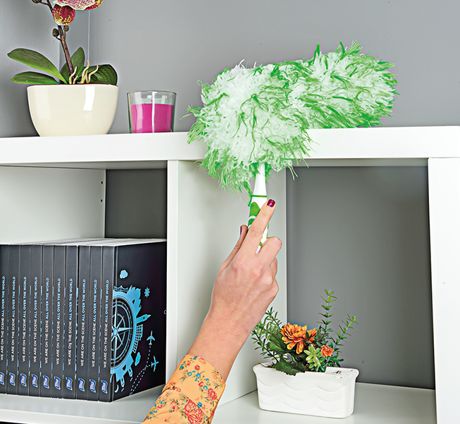 Plumero Bükülebilir  Mikrofiber Toz Alma Püskülü - Lisinya