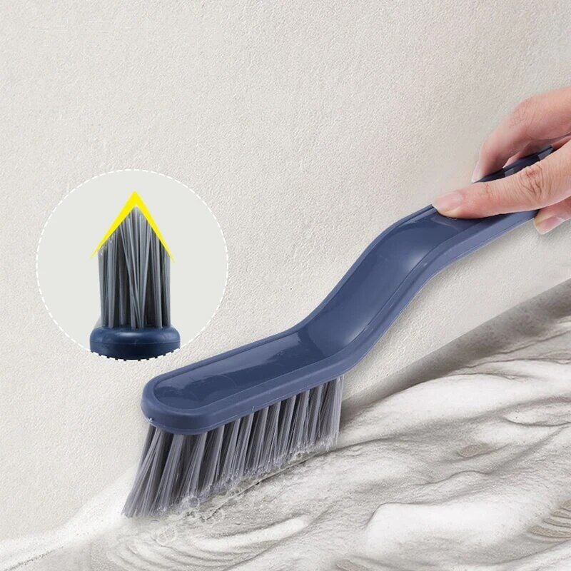 Cımbızlı Fırça Çok Amaçlı  Kademeli Kesim Uçlu Banyo Klozet Kenarı Pencere Temizleme Aparatı - Lisinya