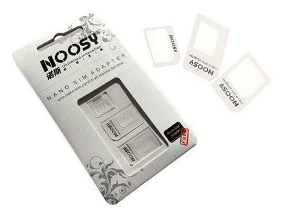 Noosy: Nano ve Micro Sim Kart Adaptörü - Lisinya