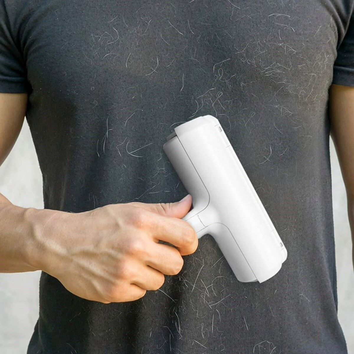 Hazneli Tüy Toplama Rulosu Evcil Hayvan - Elbise Kıl Tüy Toplayıcı - Tarak Hediyeli - Lisinya