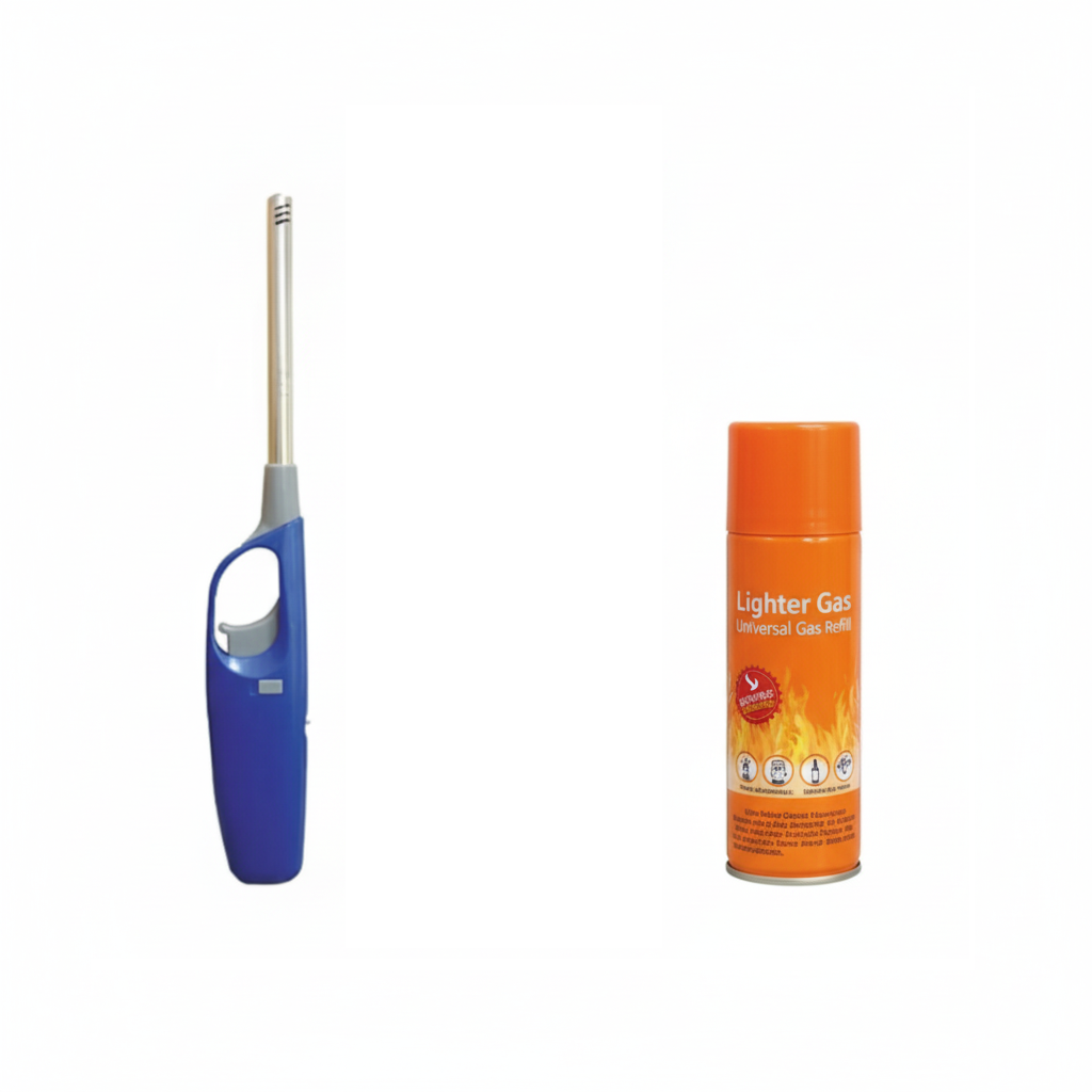 Mutfak Çakmağı ve Çakmak Gazı – Pratik, Güvenli ve Dayanıklı - Lisinya